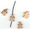 1 15x11mm Ceramic Light Gingerbread Lady
